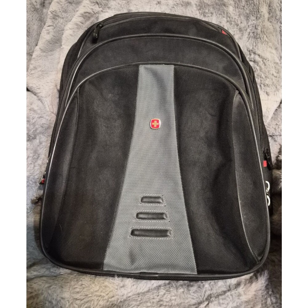 Wenger SwissGear Sahara 15" Laptop Backpack Black Travel Computer School Bag